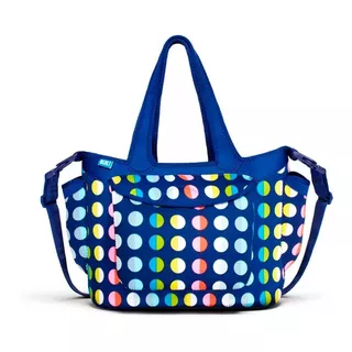 Bolso Bebé Maternal Moderno Nepreno Built Cambiador Azul Oy Color Azul Marino Diseño De La Tela Neopreno