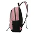 Mochila Liceal Estudiante Aoking Xn3303-5 Color Rosa Diseño de la tela Liso