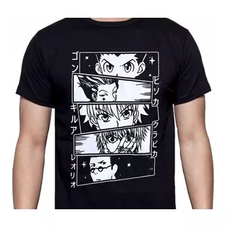 Hunter X Hunter - Cazador X - Viñetas Caras - Polera Anime.