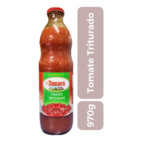 Oferta! Botella De Tomate Triturado Passata 970g Denaro