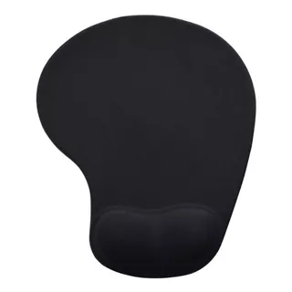 Mousepad Ergonômico Com Almofada Apoio De Punho Home Office Cor Preto