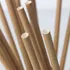 Sorbitos Ecologico Pack X 100 Sorbitos Biodegradable 20 Cms Marrón Claro
