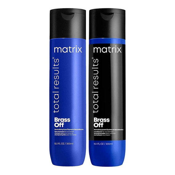 Pack Shampoo Y Acondicionador Brass Off 300 Ml Matrix