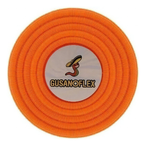 Poliducto Flexible Naranja 3/4  - 50m Gusanoflex