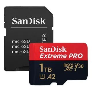 Cartão De Memória 1tb Extreme Pro Sandisk Cartão Microsd
