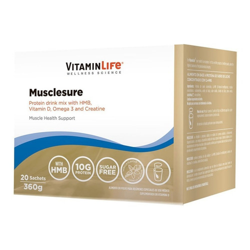 Musclesure / 20 Sobres / Vitamin Life