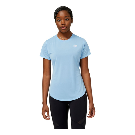 Remera New Balance Accelerate De Mujer - Wt23222blz