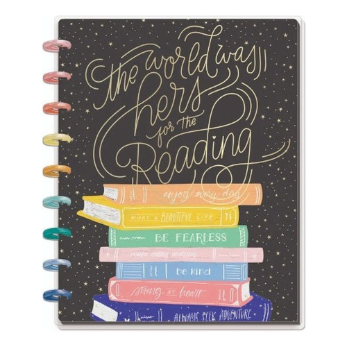 Libreta Cuaderno Raya Clasica Notebook Separador Hp Color Libros