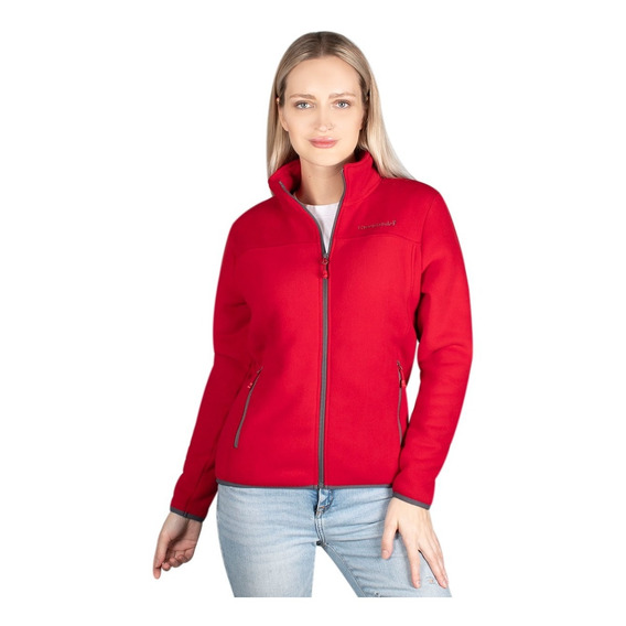 Sudadera Mujer Greenlander Fce8575 Fleece Cierre Completo