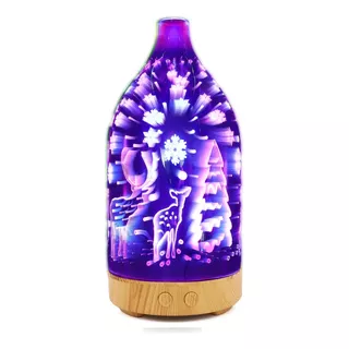 Humidificador Botella 3d De Aceite Esencial Aromas 100ml