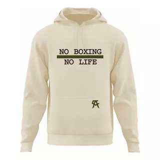 Hoodie Beige Army Canelo Alvarez Boxeo No Boxing No Life 