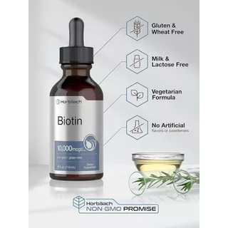 Biotin  Hoorbach Vitaminas Líquido 10000 Mcg