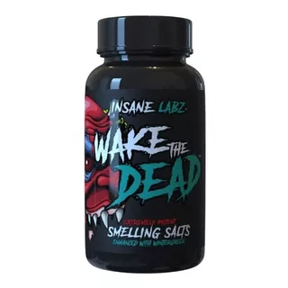 Pre Entreno Wake The Dead Insane Labz Smelling Salt Energia! Sabor Wintergreen