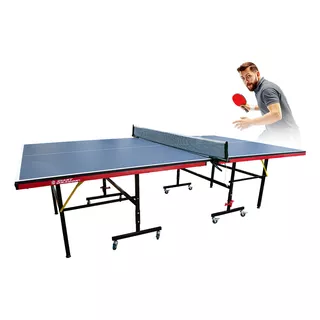 Mesa Tênis De Mesa Ping Pong Paredão Dobrável Tam Oficial