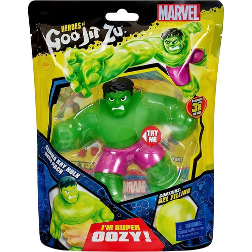 Heroes Of Goo Jit Zu Gamma Ray Hulk Elástico 41225 Hoy