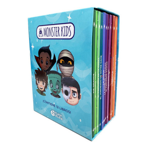 Pack Monster Kids, De Aa.vv. Editorial Pluton Kids, Tapa Dura En Español