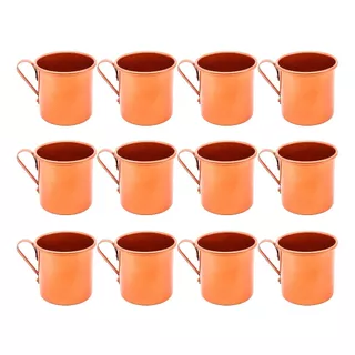 50 Caneca Moscow Mule Alumínio Puro  Premium 350ml  Dferente