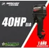 Motor Mercury 40 Hp Elo Super 2 Tiempos ¡entrega Inmediata!