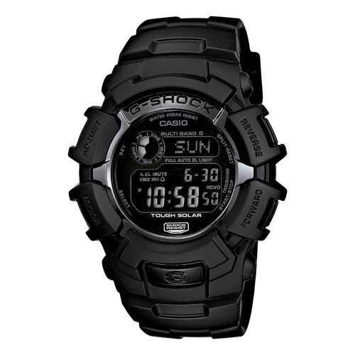 Reloj Casio Gw2310fb-1 Men's Gw2310fb-1cr G-shock Shock Sh Color De La Correa Negro Color Del Bisel Acero Inoxidable Color Del Fondo Negro