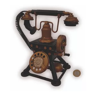 Telefono Antiguo Decorativo Metal Colección 21*14*21.5cm