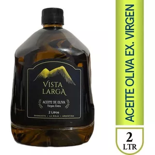 Aceite De Oliva Extra Virgen Vista Larga 2 Litros Premium