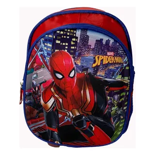 Morral Mochila Maleta Kinder Pequeño Spiderman