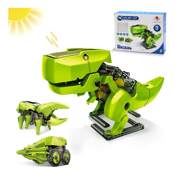 Dinosaurio Robot Solar Juguetes De Robot Solar Para Niños