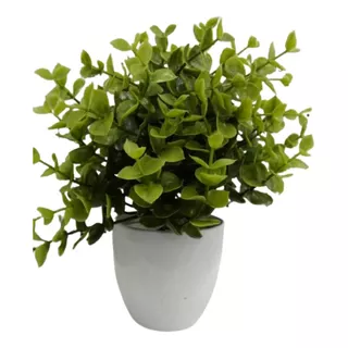 2 Macetas Plantas Artificiales Decorativas - Follaje