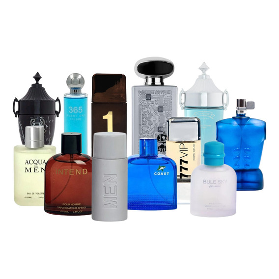 12 Perfumes Caballero Ebc Mayoreo