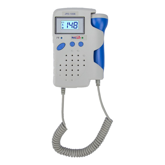 Doppler Fetal 2.5 Mhz, Port Pantalla Lcd Azul
