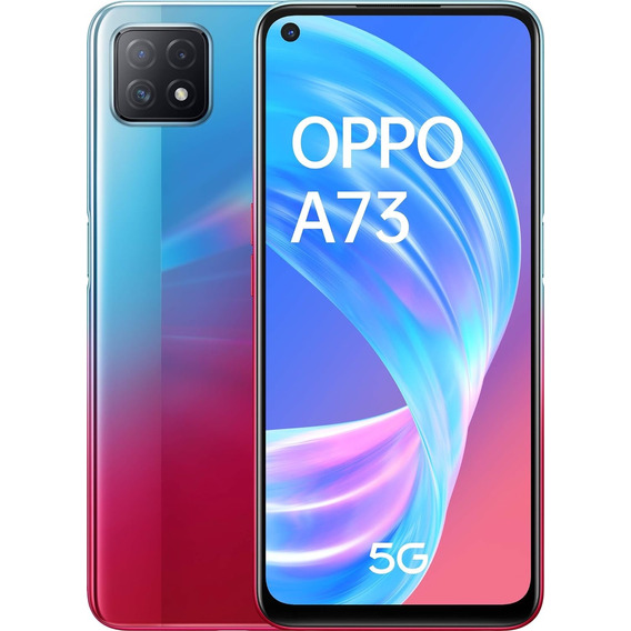 Nuevo Celular Oppo A73 5g Dual Sim Memoria 128 Gb Y 8 Gb Ram Desbloqueo Huella Incluye Funda Y Mica