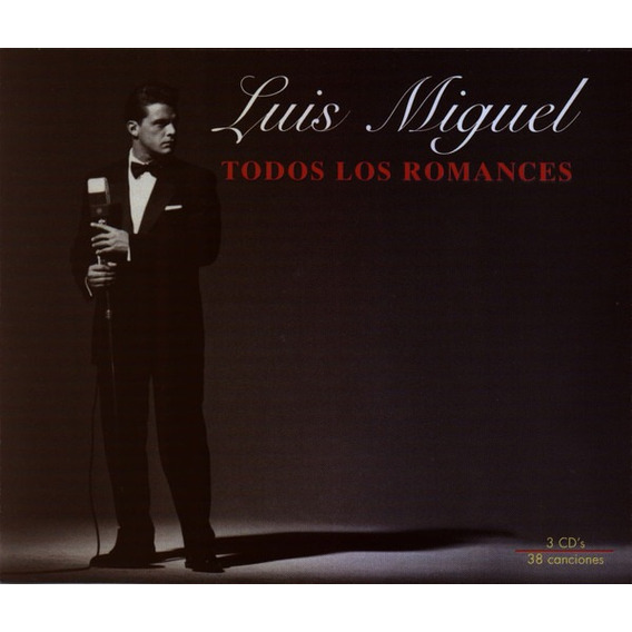 Luis Miguel Todos Los Romances Cd [nuevo]