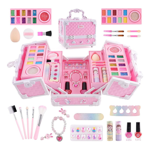 Sets De Belleza Juego De Maquillaje Lavable Real Para Niñas