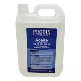 Aceite Para Equipos Neumáticos 2 Litros Sae-10/ Iso-vg32