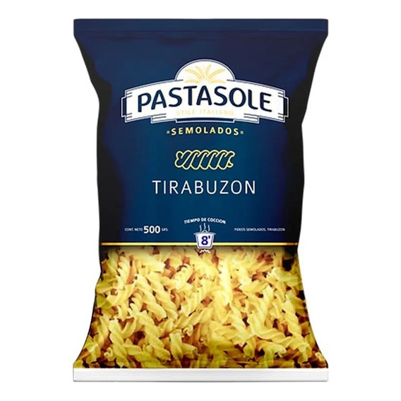 Fideos Tirabuzon Pastasole 500gr