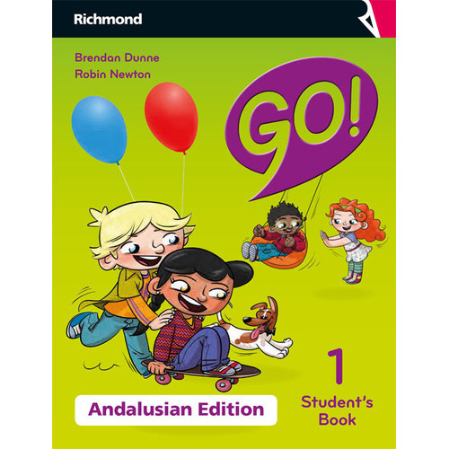 Go! 1 Student's Pack Andalucia, De Vários Autores. Editorial Richmond, Tapa Blanda En Inglés