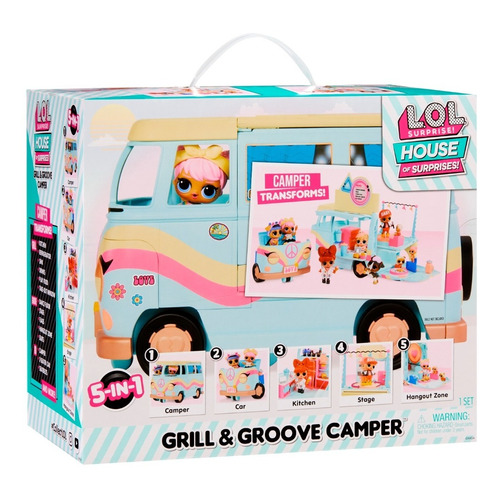 Lol Surprise Grill & Groove Camper