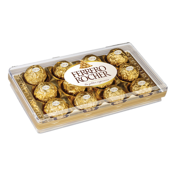 Bombón Chocolate Ferrero Rocher 12 Unid 150g