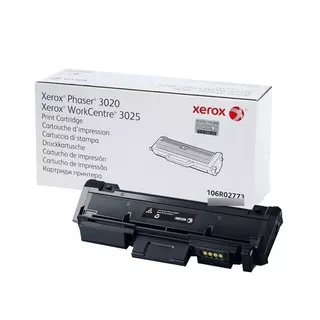 Toner 3020 Xerox Phaser 106r02773 Negro 1500 Página Original