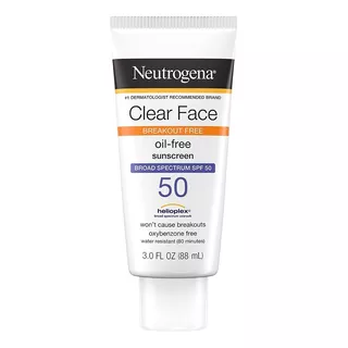 Protector Solar Clear Face Neutrogena Spf 50