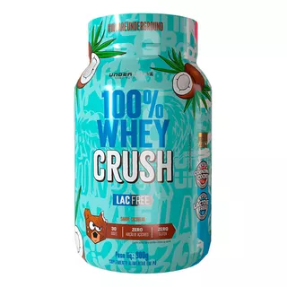 Whey Protein 100% Crush Coenzima Q10 Under Labz Zero Lactose Sabor Whey Crush Coco 900g