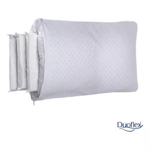 Almohada Duoflex Látex Real Látex tradicional 70 cm blanca