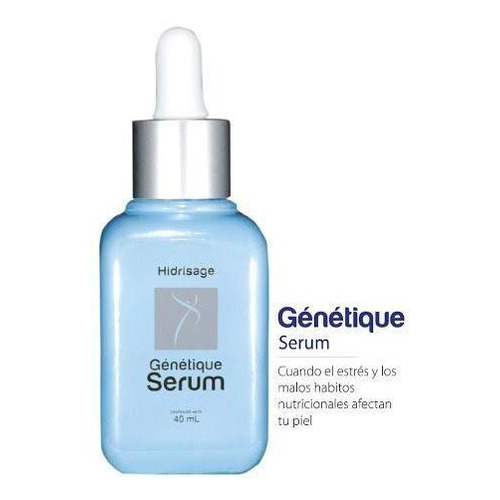 Hidrisage Génétique Serum Reparador Intensivo Suero 40ml Momento de aplicación Día/Noche Tipo de piel Sensible