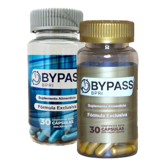 Bypass Bpri Duo 30 Capsulas C/u Inhibidor Apetito 