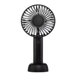 Ventilador De Mesa Genérica Mini Ventilador Negro De  Plástico Abs