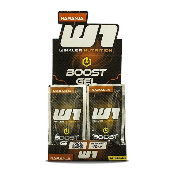 Geles Boost  Caja 24 Unidades Winkler Nutrition