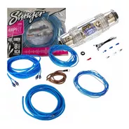 Kit De Cables Instalación Stinger Select 8 Gauge Ssk8 600w