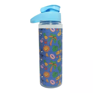 Botella Infantil Vaso Plastica Con Pico X 30u Diseño 