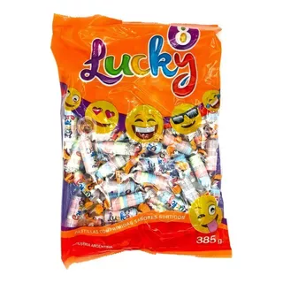 Pastillas Lucky Mini 8 X 100 Unidades 385 Grs