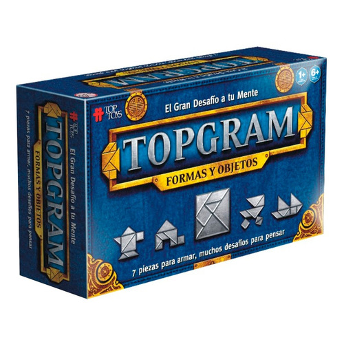 Juego De Mesa Topgram Formas Y Objetos Top Toys 794